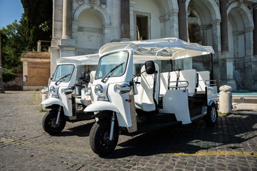Rome: 2-Hour Vip Tuk-Tuk Tour With Hotel Pickup & Prosecco - Experience