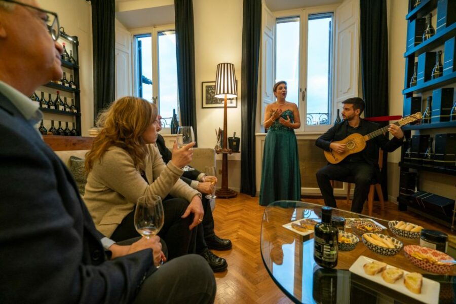 Rome: a Unique Experience: Wine Tasting and Opera Concert