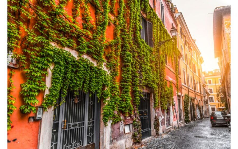 Rome: Aperitif At Sunest And Trastevere Walking Tour - Tour Description