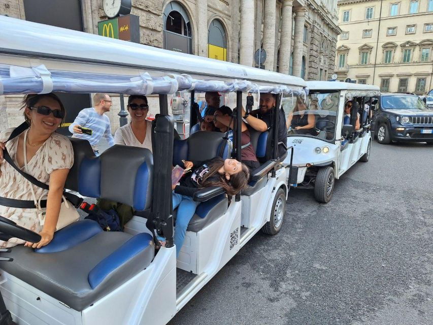 Rome: City Highlights on a Shared Golf Cart Tour - Pricing Information