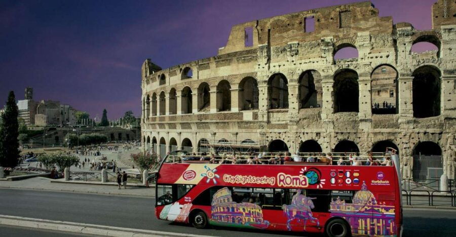 Rome: City Highlights Open-Top Bus Night Tour - Good To Know