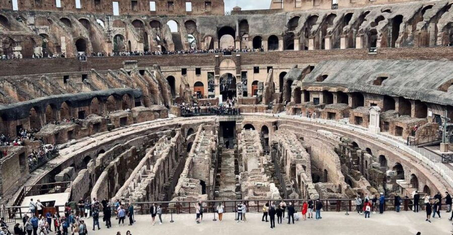 Rome: Colosseum Arena Experience With Audio Guide App - Ticket Details