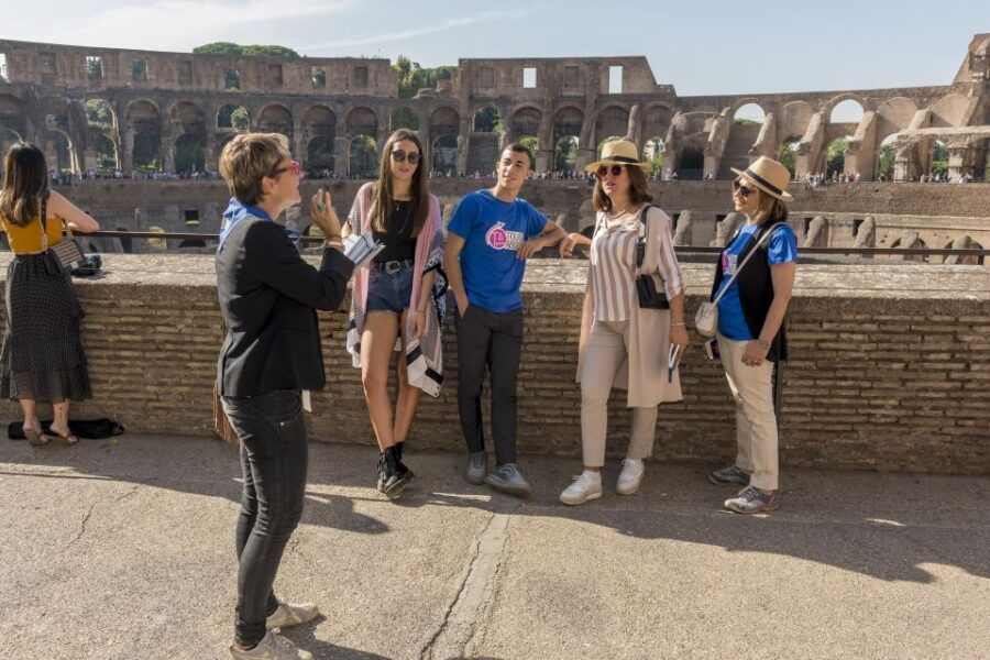 Rome: Colosseum Experience With Host and Audio Guide - Experience Highlights and Itinerary