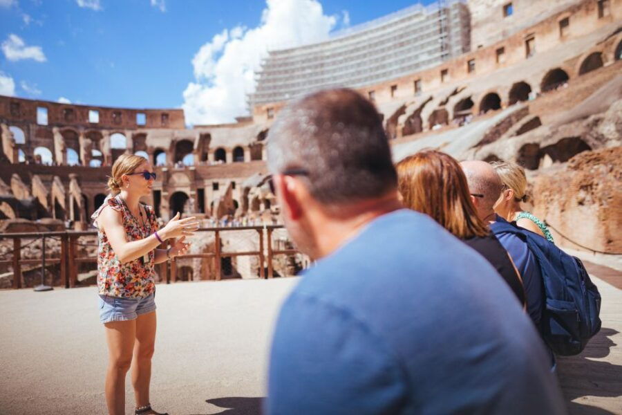 Rome: Colosseum Gladiators Gate & Arena Express Guided Tour