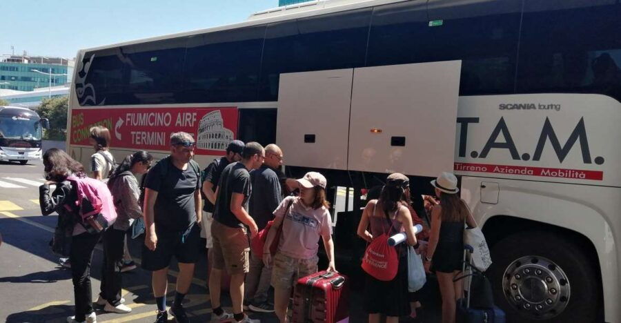 Rome: Fiumicino Airport Shuttle Bus to Rome City Center - Inclusions