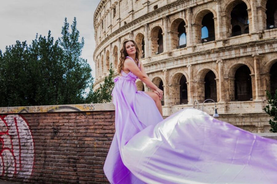 Rome: Flying Dress Professional Photoshoot - Customer Reviews