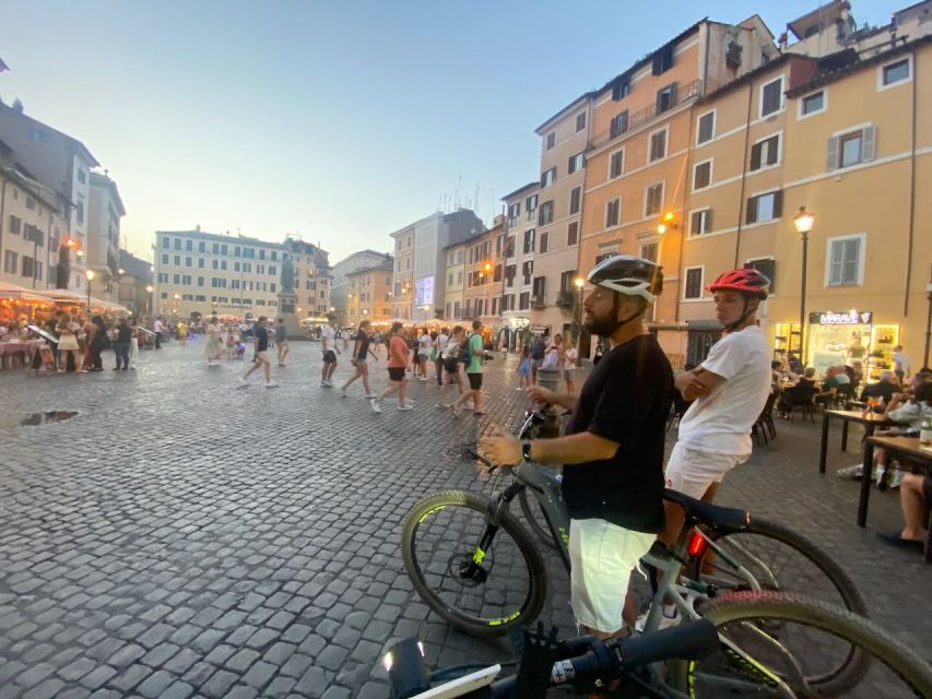 Rome: Guided Ebike Evening Tour With Typical Product Tasting - Pricing Details