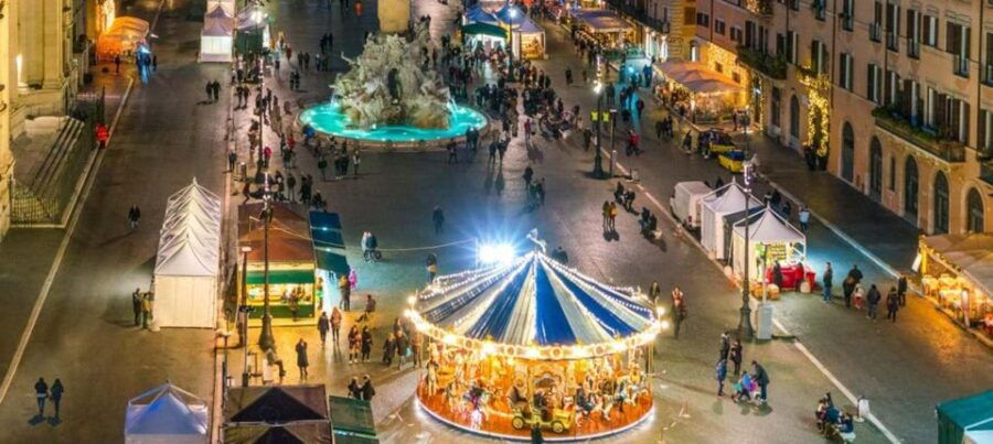 Rome Illuminated: A Christmas Landmarks Walking Tour - Tour Details