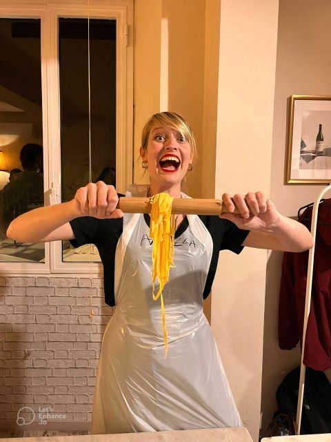 Rome: Pasta Making Class With Wine, Limoncello, and Cake