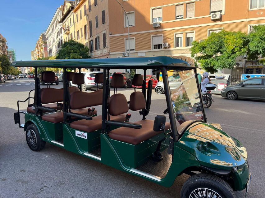 Rome: Private City Highlights Golf Cart Tour - Tour Details