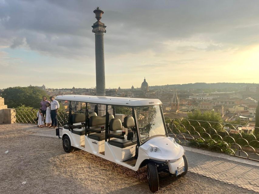 Rome: Private City Sightseeing Tour by Golf Cart - Inclusions