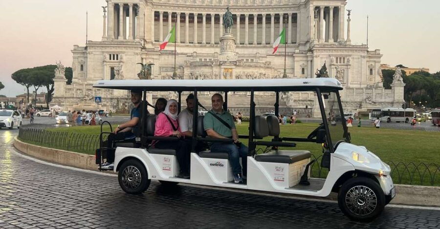 Rome: Private Golf Cart City Highlights Tour - Good To Know