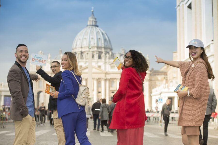 Rome: St. Peters Basilica Tour With Dome and Papal Tombs - Itinerary Highlights