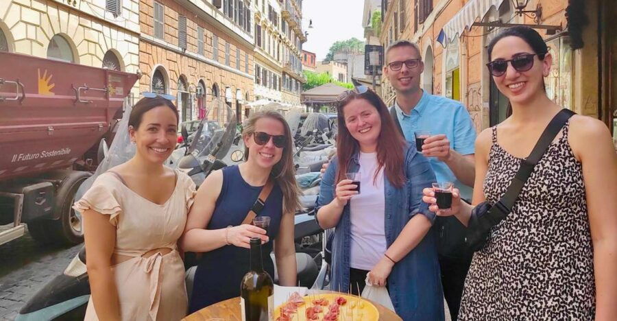 Rome: Trastevere Street Food Tour With a Local Guide - Itinerary