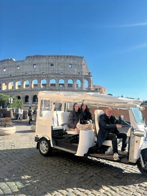 Rome: Tuk-Tuk 3 Hours Guided Tour in the City Center - Good To Know