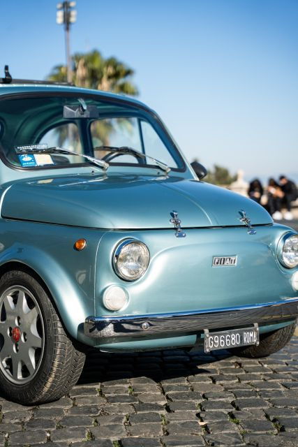 Rome: Vintage Fiat 500 Journey With Prosecco - Good To Know