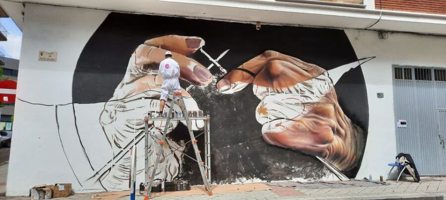 Salamanca: Private Guided Street Art Walking Tour