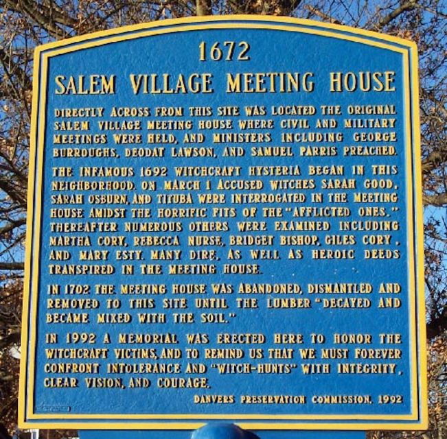Salem Village Witch Hunt Walking Tour - Tour Highlights and Description