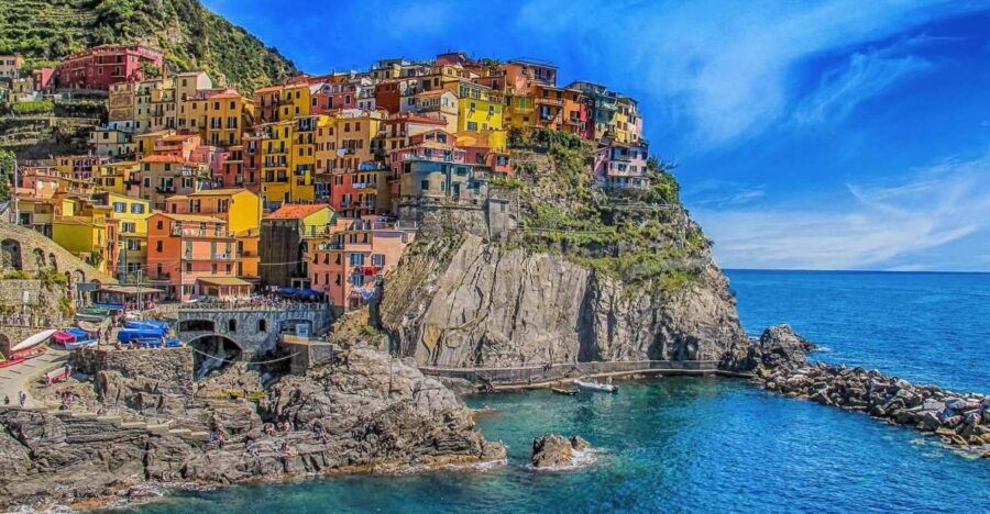 Salerno: Positano and Sorrento Boat Trip With Audio Guide