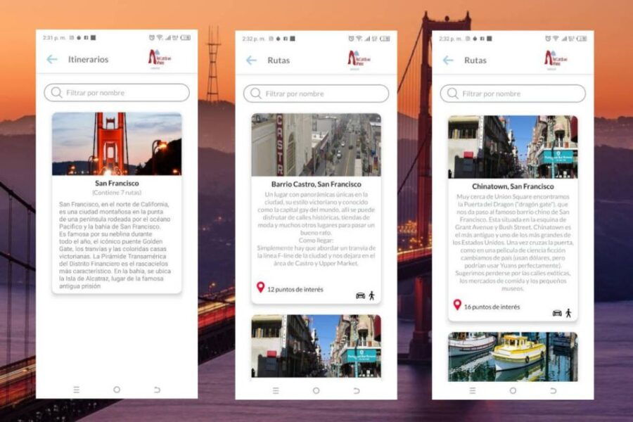 San Francisco Self-Guided Tour App – Multilingual Audioguide