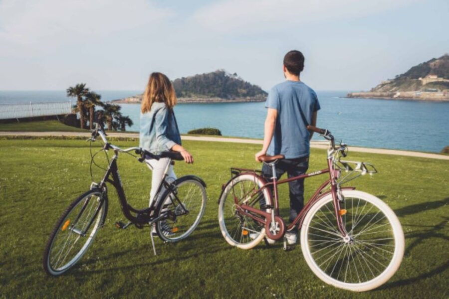 San Sebastian: City Bike Tour With Drink & Appetizer