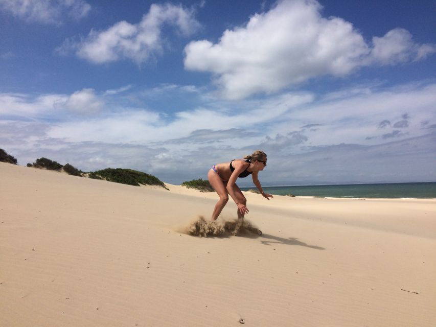 Sandboarding Jeffreys Bay