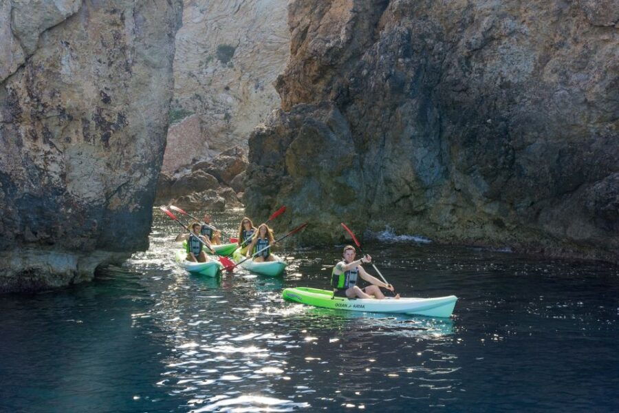 Santa Ponsa: 3-Hour Marine Reserve Kayak Tour - Itinerary