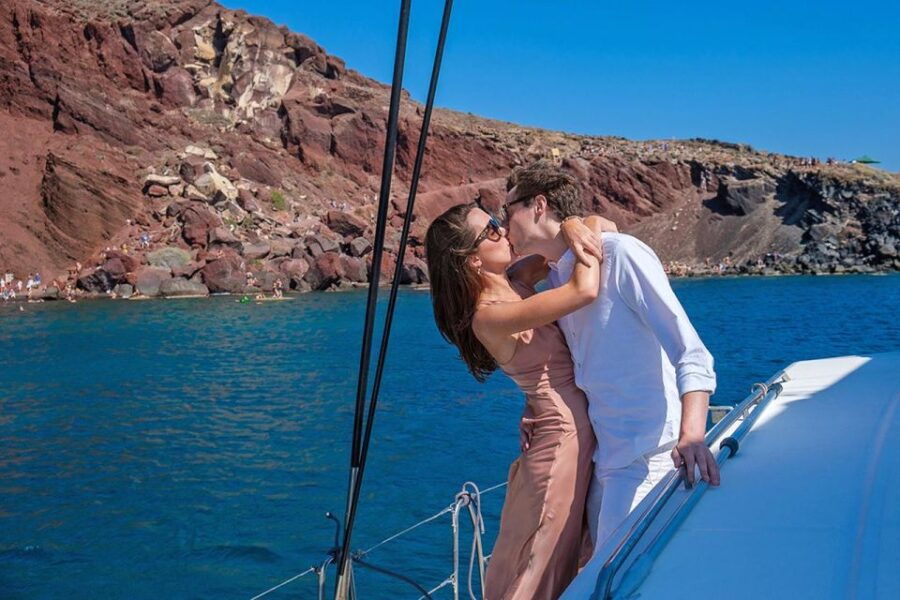 Santorini: Catamaran Cruise With BBQ and Drinks - Good To Know