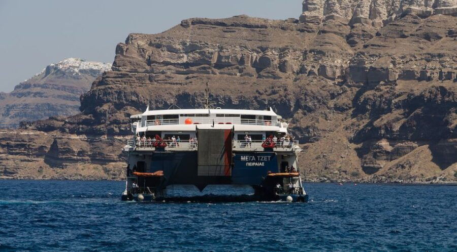 Santorini to Mykonos: Ferry Ticket & Hotel Transfer - Experience Highlights