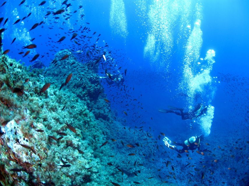 Scuba Diving to the Aeolian Islands From Milazzo
