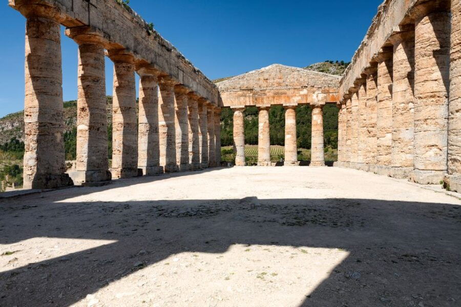 Segesta: Archeological Park Entry Ticket and Pamphlets