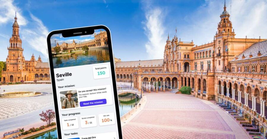 Seville: City Exploration Game and Tour on Your Phone