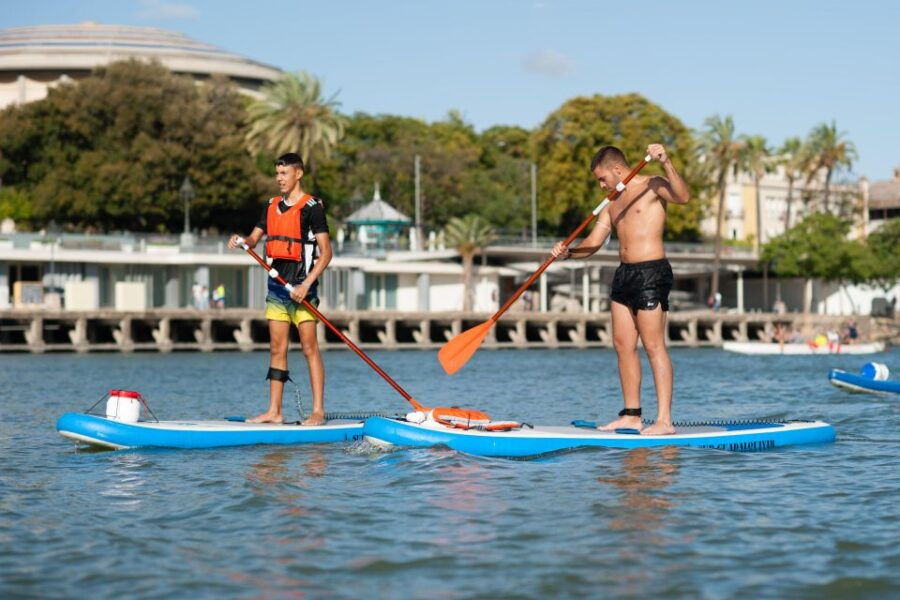 Seville: Guided Paddle Surf Tour