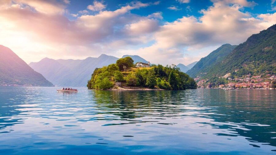 Shared Boat Tour From Bellagio