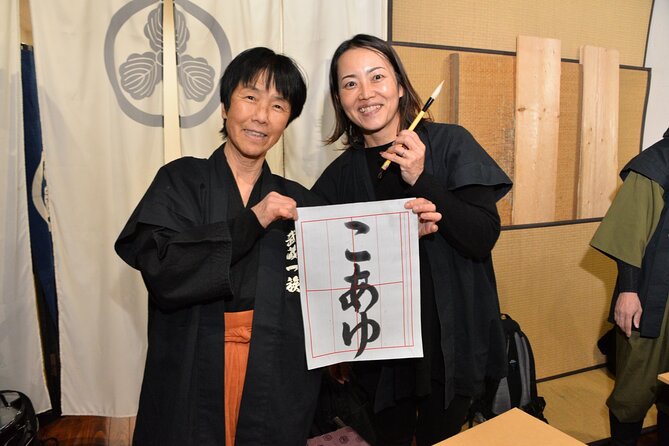 Shodo (Calligraphy) as Shinobi Samurai Culture in Tokyo, 90-min - Good To Know