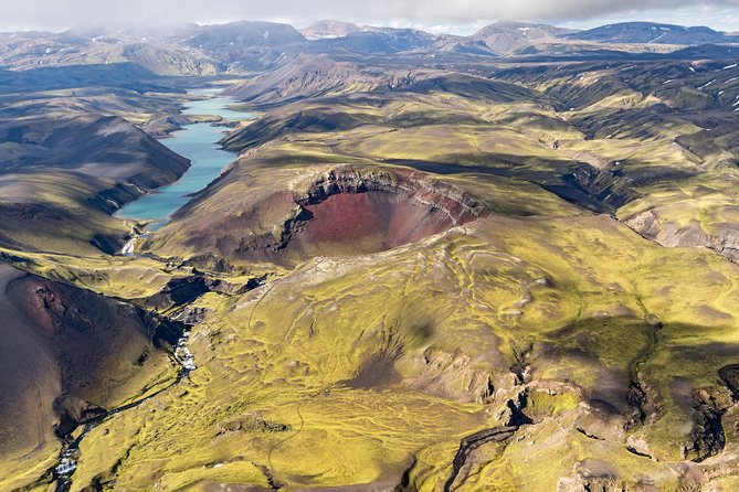 Sightseeing Flight Over Laki Craters and Its Surroundings