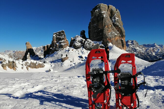 Snowshoe Hike to the Cinque Torri