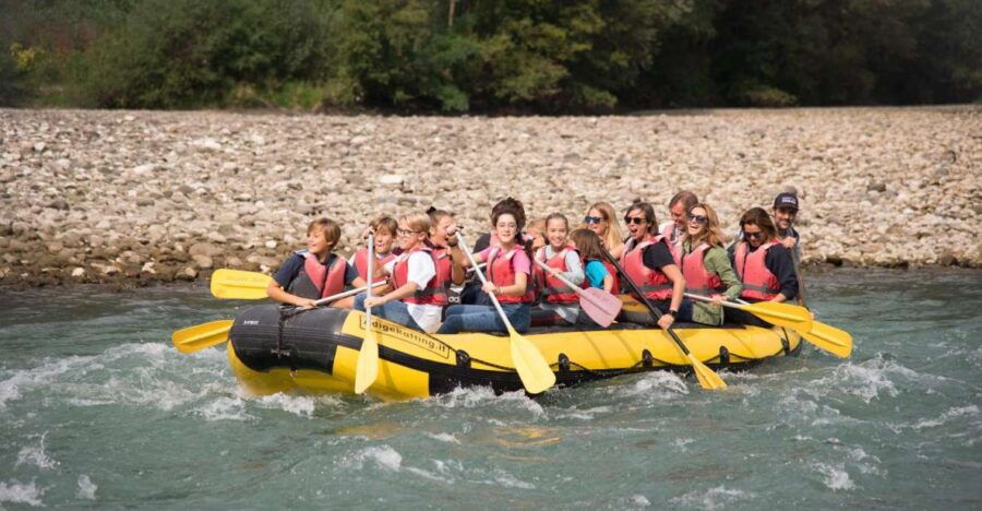 Soft-Rafting at Sunset and an Aperitif in Piazza Erbe - Highlights
