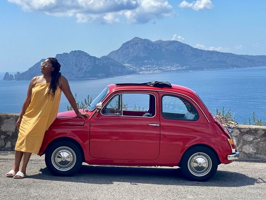 Sorrento Coast Couples Photo Tour by Vintage Fiat 500 - Tour Details