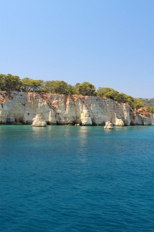 Souda Bay: Marathi, Cape Drepano and Caves Boat Cruise