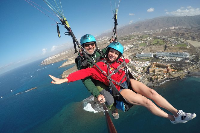 Standard Paragliding Tandem Flight Over Adeje, Tenerife South