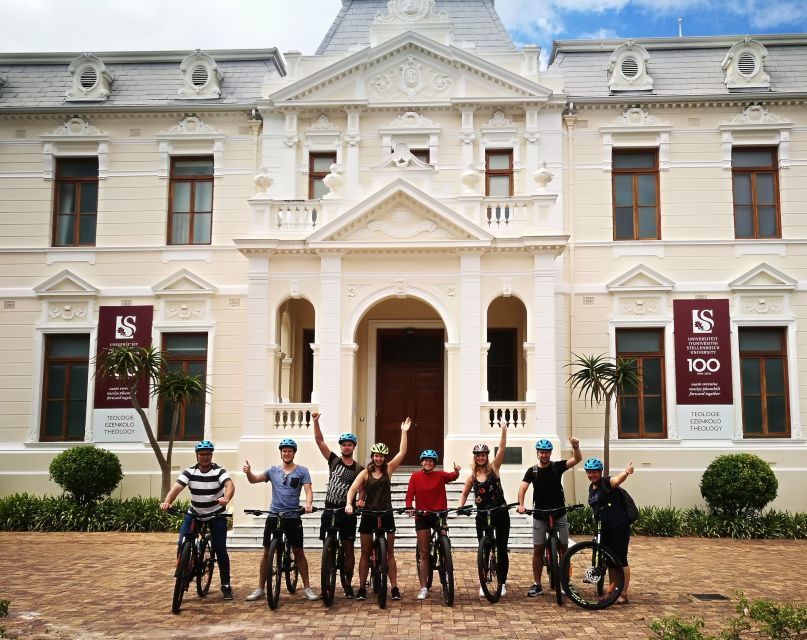 Stellenbosch: Historical Bike Tour & Wine Tasting - Good To Know