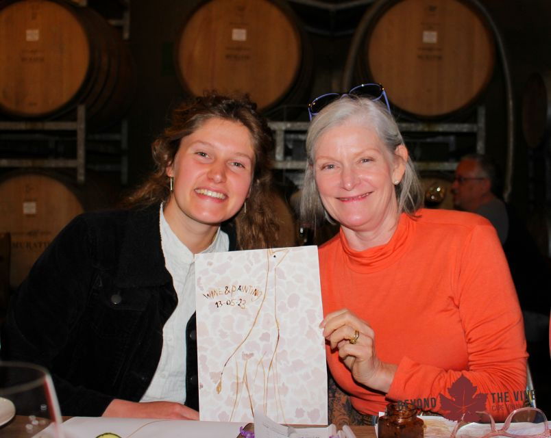 Stellenbosch: Paint With Wine Experience. - Booking Information