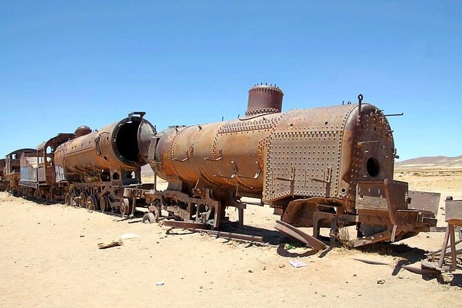 Sunset and Stargazing at Train Cemetery (Cementerio De Trenes) From Uyuni