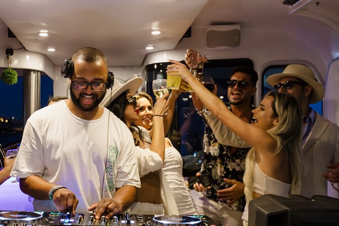 Sunset DJ Boat Party Cruise With Open Bar