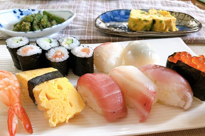 Sushi Making and Sake Tasting Experience