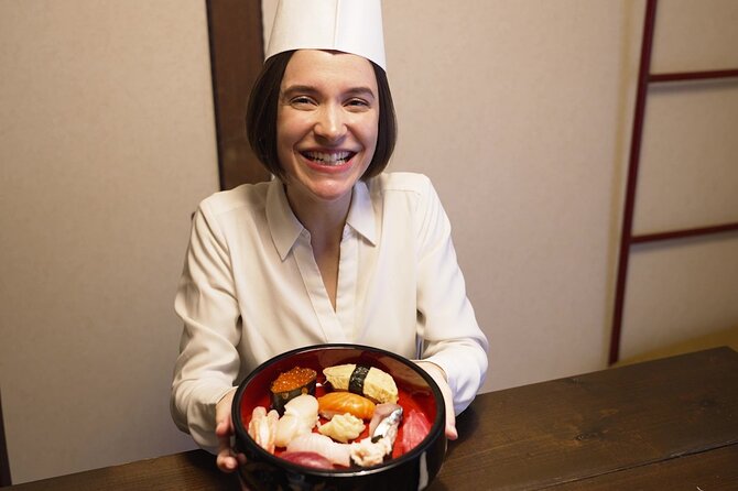 Taught by a Professional! Making Sushi With Hakodates Fresh Fish