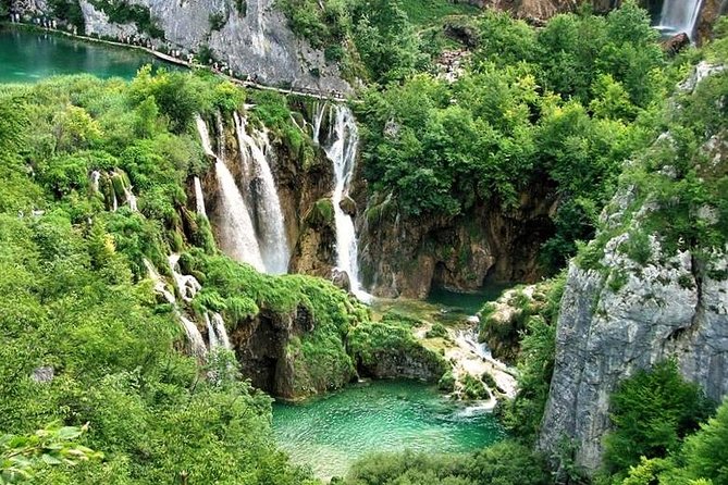The Natural Park of Plitvice Lakes Transportation, and Return to Zadar