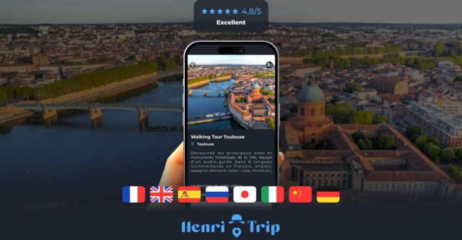 Toulouse : Walking Tour With Audio Guide