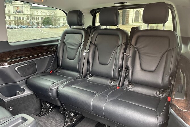 Transfer From the Sofia Airport to Your Hotel in Sofia by VIP Mercedes V Class - Service Description